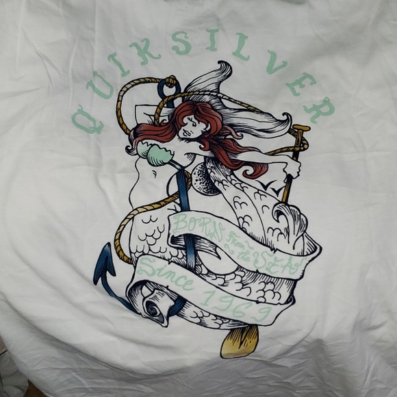 QUIKSILVER WATERMAN T SHIRT - Picture 2 of 2